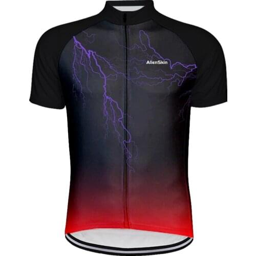 2019 Pro Team Summer Cycling Jersey For Men Short Sleeve Quick Dry Bicycle MTB Bike Tops Clothing Wear Silicone Non-slip 6581