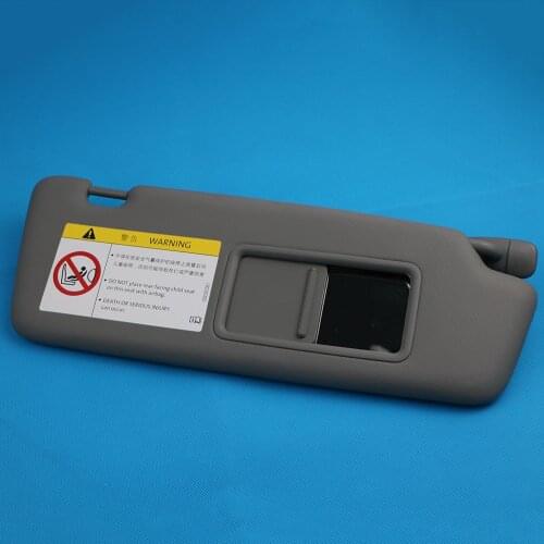 8V0857552 Right Dark Gray Front Sun Visor Panel With Makeup Mirror For AUDI A3 Sportback 2014 2015 2016 2017 2018 2019 8V0857551