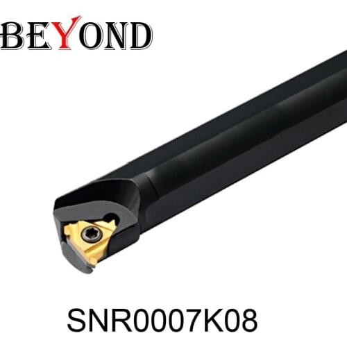 BEYOND SNR SNR0007K08 SNL0007K08 Internal Threading Turning tool holder 7mm lathe tools Boring Bar Carbide inserts CNC 08IR A60