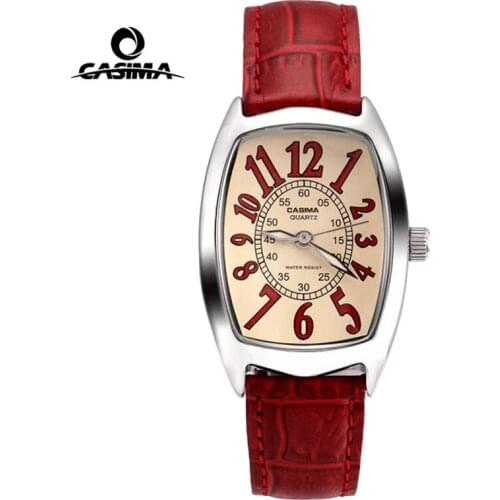 CASIMA Brand Ladies Watch Women Waterproof Rectangle Dial Quartz Wrist Watch Fashion Casual Dress Clock Hours Relogio Feminino