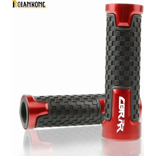 CNC&Rubber Motorcycle handle grips Non-slip Motorbike handlebar grip For HONDA CBR929RR CBR900RR CBR1000RR CBR954RR CBR600RR