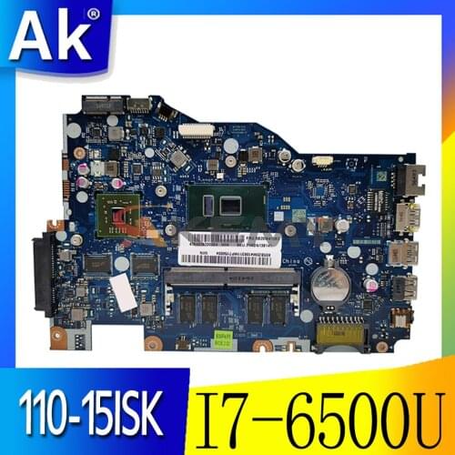 For Lenovo Ideapad 110-15ISK Notebook Motherboard LA-D562P CPU I7-6500U 4GB RAM R5 GPU DDR4 100% Fully Tested
