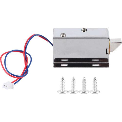 DC 12V Mini Electric Magnetic Door Lock Electromagnetic Lock Assembly Kit For Door Window Cabinet Drawer