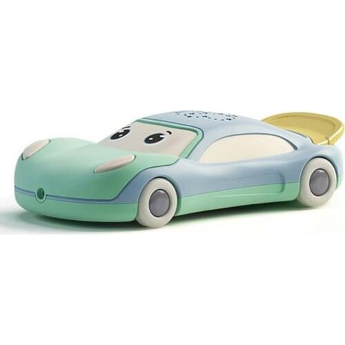Childrens Cartoon Electric Car Light & Projector Educational Toy Electronic Telephone Gift Toy For Baby 0-12 Months