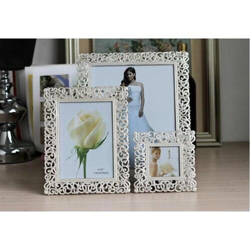 Europe Metal Picture Frame European Alloy Photo Frames Home Decor Item Wedding Gifts Photo Studio Gifts wedding decoration XC026
