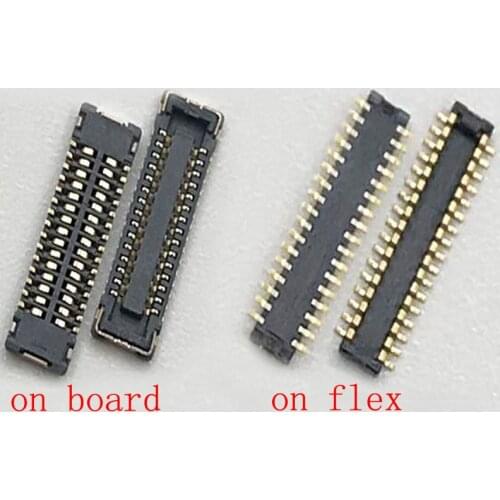 2pcs LCD display screen flex cable FPC connector for Blackview E7S E7 Ultra Plus A5 for DOOGEE Y300 plug on board 30pin