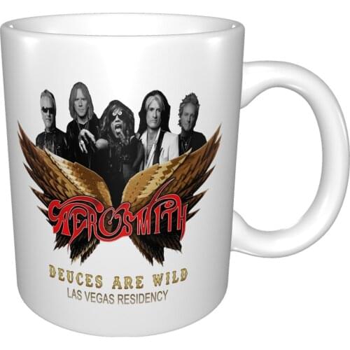 Aerosmith Band Tour Concert Logo All Guarantee Mug Coffee Cup Coffee Mug Coffee Sets Turkish Cup For Tea