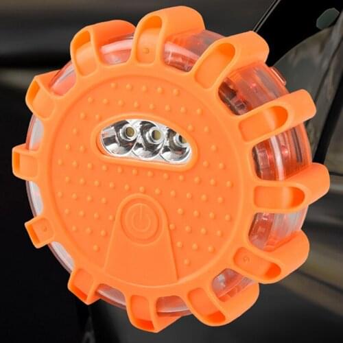 Magnetic Emergency Roadside Safety Light IP44 LED Road Flare LED Safety Flare Flashlight Warning Night Lights Beacon Lamps