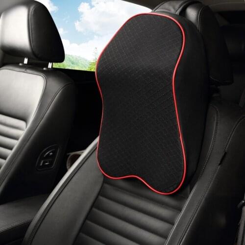 New Car Neck Pillow Travel Headrest Support Memory Foam Multifunctional Neck Cushion & Lumbar Support