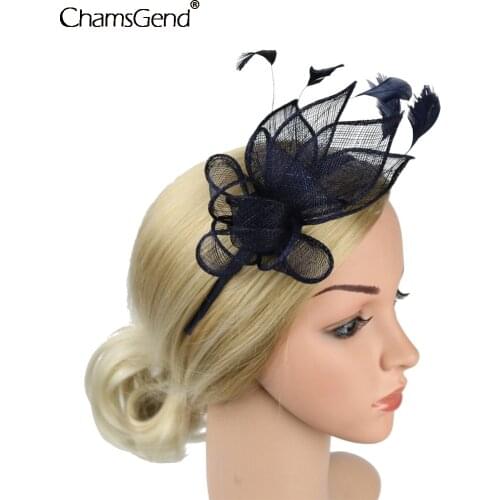 New Arrival Feather Net Hair Fascinator Beak Clip Hair Clip Hat Wedding Cocktail Evening Party Dress Hair Headband Dropshipping
