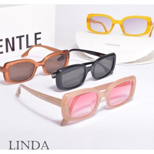 2021GM new fashion women men Square GENTLE sunglasses Acetate Polarized UV400 MONSTER Linda Sun glasses for women men
