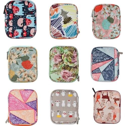 9 Type 17*14cm Knitting Tool Storage Bag Nylon Short Tool Crochet Storage Bag For Knitting Tools Without Hooks And Accessories