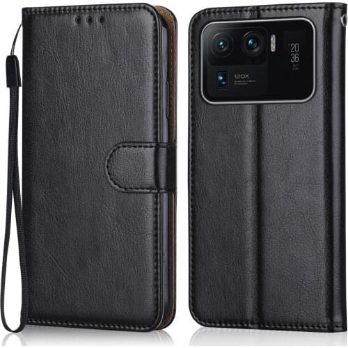 Folio Luxury Leather Case for On Xiaomi Mi 11 Ultra M2102K1G 6.81'' Wallet Flip Case Mi11 Ultra Phone Bag for Xiaomi 11 Ultra
