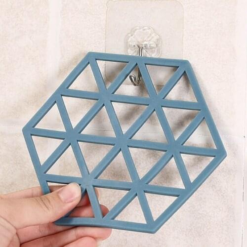 1pc Hexagon Hollow Tableware Placemat Bowl Drink Coffee Cup Pad Coasters Placemats Heat Resistant Dining Table Mats Coasters Mat