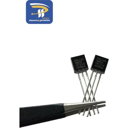10PCS/LOT DS18B20 18B20 TO-92 IC Chip TO92 Temperature sensor