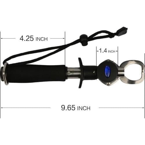 14pcs Portable SS FLG-SSM-003 Fish Lip Gripper w/ Scale ruler