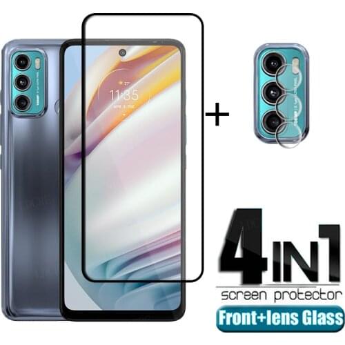4-in-1 For Motoroal Moto G40 Fusion Glass For Moto G40 Fusion Tempered Glass HD Screen Protector For Moto G40 Fusion Lens Glass