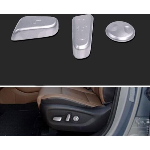5x Car ABS Door Seat Adjustment Switch Control Knob Button Cover Trim For Hyundai Tucson