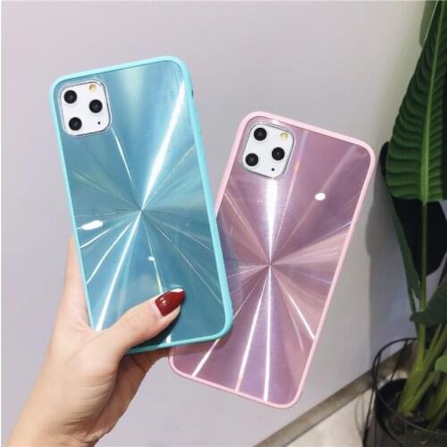 For iPhone case 11 Pro Max 7 8 6 6s Plus X Xs MAX Plus Cover Luxury Candy color CD pattern Cover Accessories Shell Fitted Cases