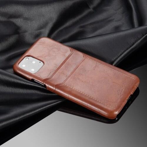 For iphone 11 case Crad Pocket PU Leather Case for iphone X XS XR XS MAX 11 Pro Max PU Leather Phone Cover for Apple 7 8 plus SE