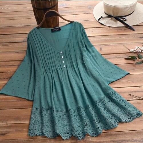 Coqincy Lace Blouses