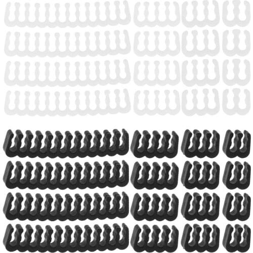 16Pcs/Set PP Cable Comb/Clamp/Clip/Organizer/Dresser for 2.5-3.2mm PC Power Cables Wiring 4/6/8/24 Pin Computer Cable X6HB