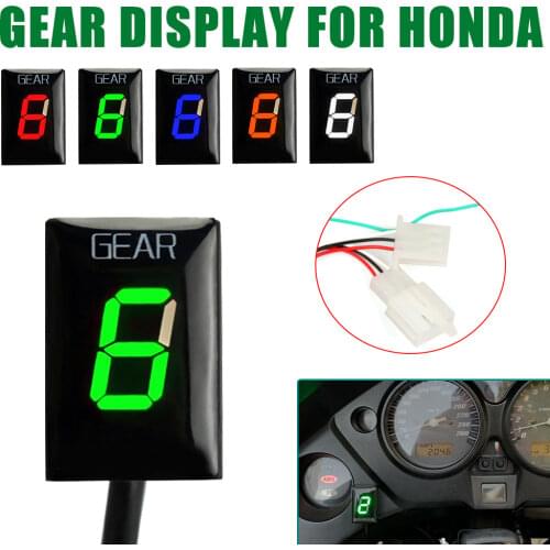 Gear Indicator For HONDA CB600F CBF600 CBR 600 F Hornet F4 F4i FS GL1800 CBR250R CB 400 SF VFR 750 800 CBR900RR Speed Display