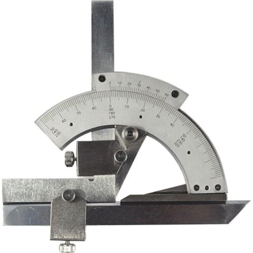 Multi-function Angle Stainless Steel Measuring Finder Ruler 0-320 Degree Precision Universal Bevel Protractor 896B