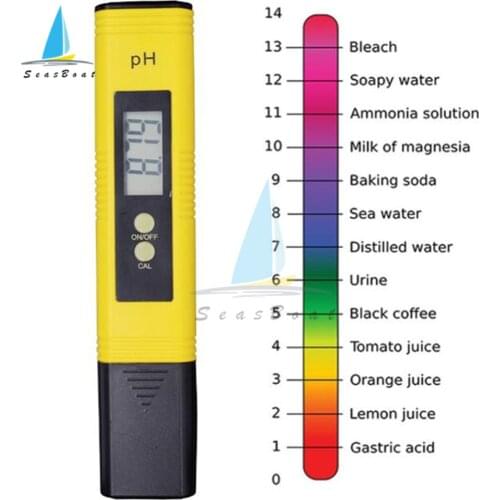 Digital LCD PH Meter Pen Tester Accuracy 0.01 Aquarium Pool Water Wine Water Quality Purity Test Tool Automatic Calibration
