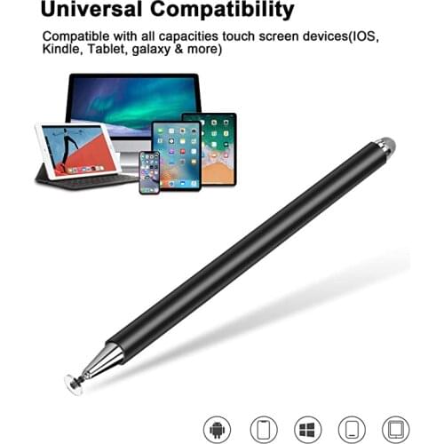 Stylus Pencil for Apple IPad Android Tablet Pen Drawing Pencil 2in1 Capacitive Screen Touch Pen Mobile Phone Smart Pen Accessory