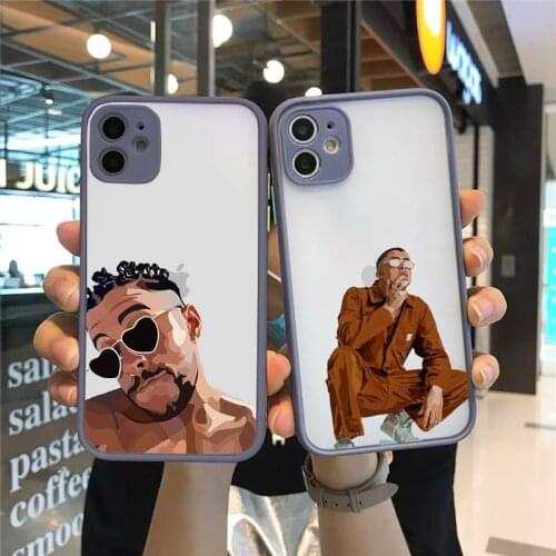 Yo Perreo Sola Bad Bunny Maluma1 Phone Case Matte For iPhone 12 Mini 11 Pro XR XS Max 7 8 Plus X Hard PC Back Cover