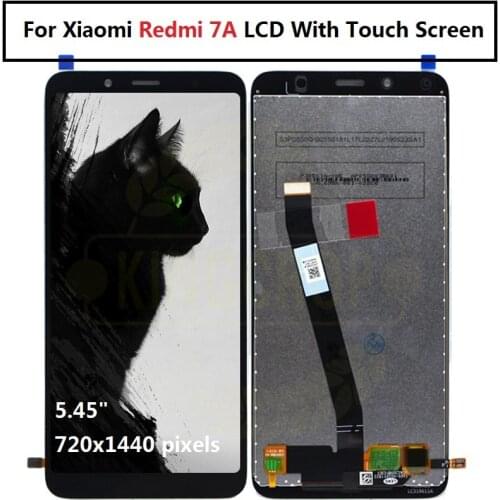 For xiaomi Redmi 7A LCD MZB7995IN, M1903C3EG, M1903C3EH, display touch screen digitizer Assembly Touch screen for redmi 7A lcd