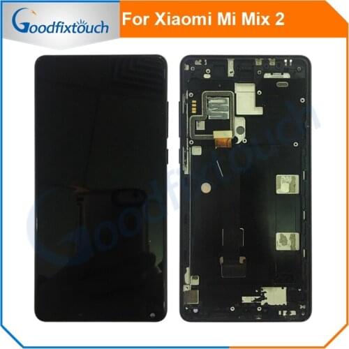 LCD Screen For Xiaomi Mi Mix 2 Mix2 MDE5 LCD Display Touch Screen Glass Panel Digitizer Assembly For Xiaomi Mix 2 Repair Parts