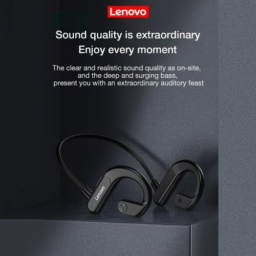 Lenovo X3 Wireless Headphone BT 5.0 Earphone IPX5 Sweatproof Waterproof Sports Headset lenovo earbuds
