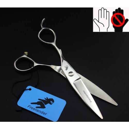 Freelander 6.0 Inch ZS-04 Left Hand Willow Blade Large Knife Professional Custom Left Hand Scissors Hair Salon Scissors
