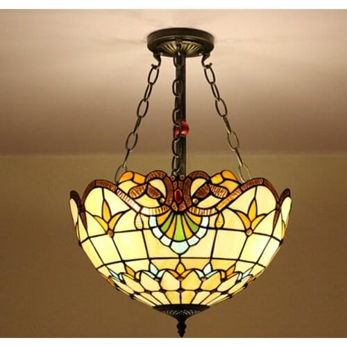 Light lighting European retro creative anti Pendant Lights living room bedroom bedroom ceiling lamp house Pendant lamps DF32