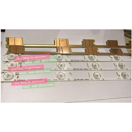 200 pieces / lot original new LED backlight bar strip for KONKA KDL48JT618A KDL48SS618U 35018539 35018540 6 LED (6V) 442m NEW