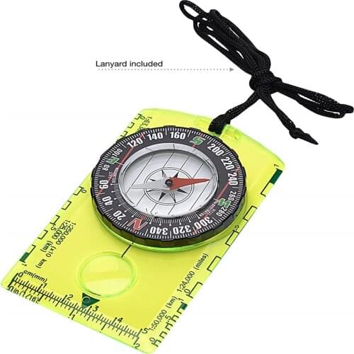 Outdoor Camping Directional Cross-country Race Hiking Special Compass Rotating Bezel Compass Universal Outdoor Equipment#1224q25