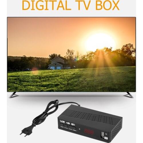DVB-T2 H.265 Digital TV Box Converter Video Receiver Player IPTV Set Top Box Smart TV BOX STB DVD HIFI Amplifier