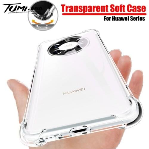Shockproof Silicone Case For Huawei Y6 Y7 Prime 2018 Y9 2019 Y5P Y6P Y7P 2020 Honor 9C 9X 20 20s 10i 30i 30s Pro 10 Lite