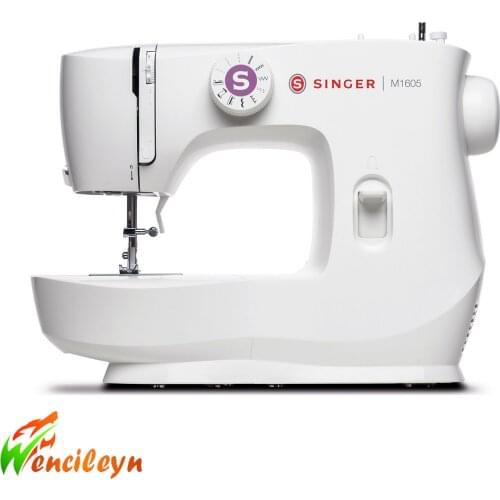 Singer M1605 Sewing Machine 6 different Modes Free arm Back stitch costume button zipper critical sewing tools sewing thread
