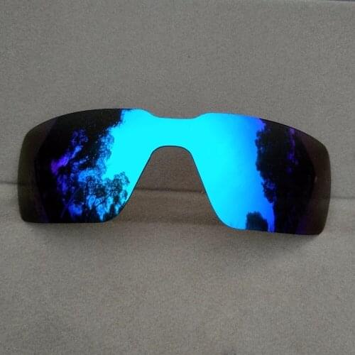 Ice Blue Mirrored Polarized Replacement Lenses for Probation Sunglasses Frame 100% UVA & UVB Anti-scratch
