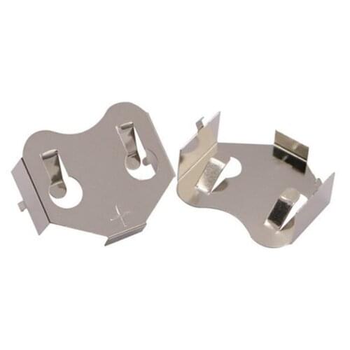 MIX Phosphor Bronze Conductive Button Battery onnection Contact Shrapnel For Home Appliance 24mm