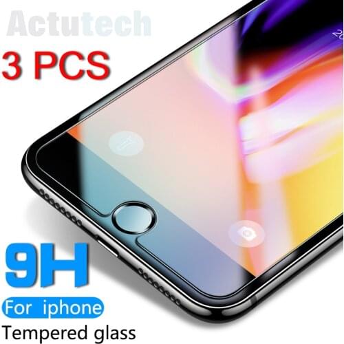 Vetro temperato per iphone 7 plus 4 4s 5 5s 5se 6 6s plus 8 Plus di vetro iphone 7 8 plus max x schermo di vetro Protezione