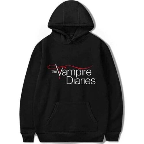 SUNOWE The Vampire Diaries Hoodies Women Mens Long Sleeve Hodies Pullovers Sweatshirts Hoodie Casual Hooded Clothes Unisex