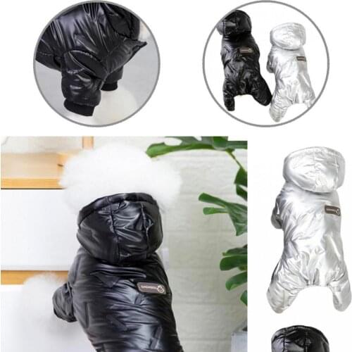 Thickened Pretty Pet Puppy Romper Clothes Four-leg Pet Jumpsuits Eye-catching for Teddy