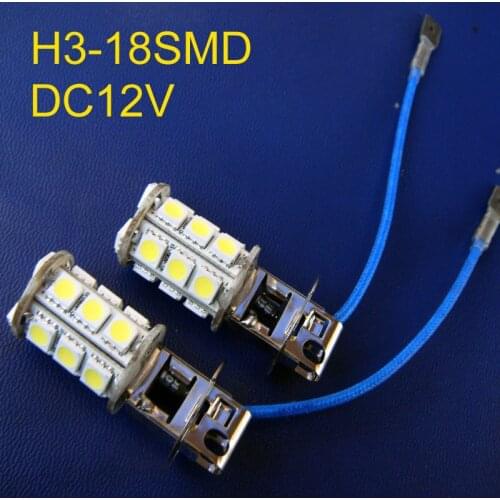High quality 12V Car H3 led fog lamp,Auto H3 led bulbs lights lamps free shipping 20pcs/lot