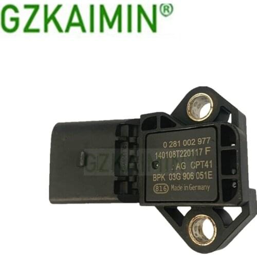 0281002977 0281002976 0281002401 0281002402 0281002837 0281002838 MANIFOLD PRESSURE SENSOR MAP For Audi A3 A4 Q5 Q7 TT TTS