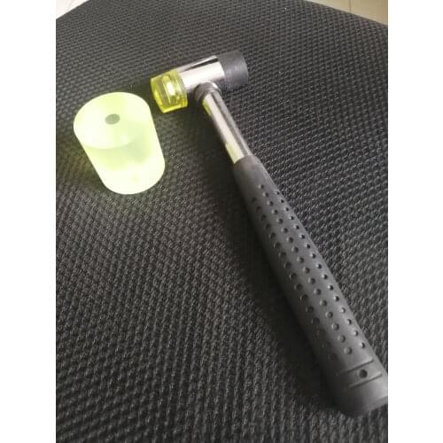 1set-- 1pcs rubber hammer+1pcs rubber base for hit hard washer toy joint for diy plush doll finsings--washer tool-OVER 60$ FREE