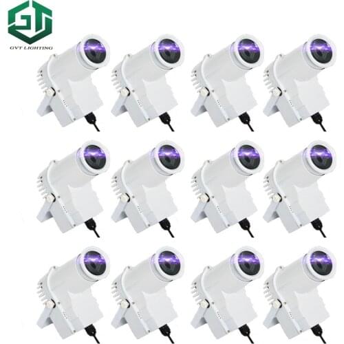 12pcs/lot 10W bright LED Stage Lights Led Pinspot Light Beam Spotlight Lamp For show Party DJ Bar DISCO Professional Stage Light